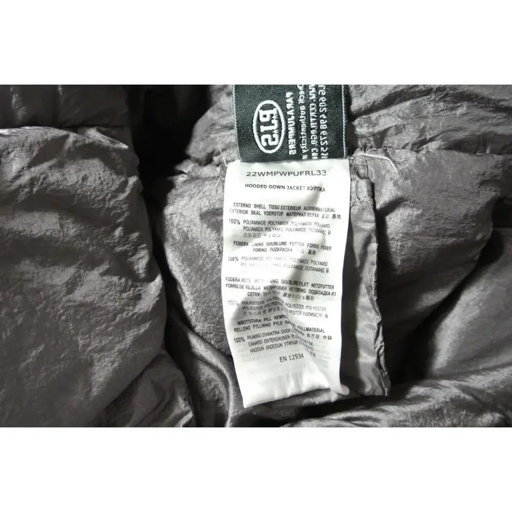 NEW, Parajumpers MARION - HOODED DOWN JACKET in Gray Size XL #DC512 - Picture 8 of 9